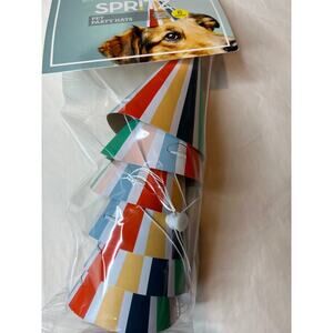 Birthday Hats for Animals Colorful Vet Cats Dogs Spritz Celebration One Size New